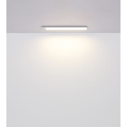 Globo - Luz LED recargable regulable para debajo de armarios de cocina 1,4 W/5 V 1100 mAh 24 cm